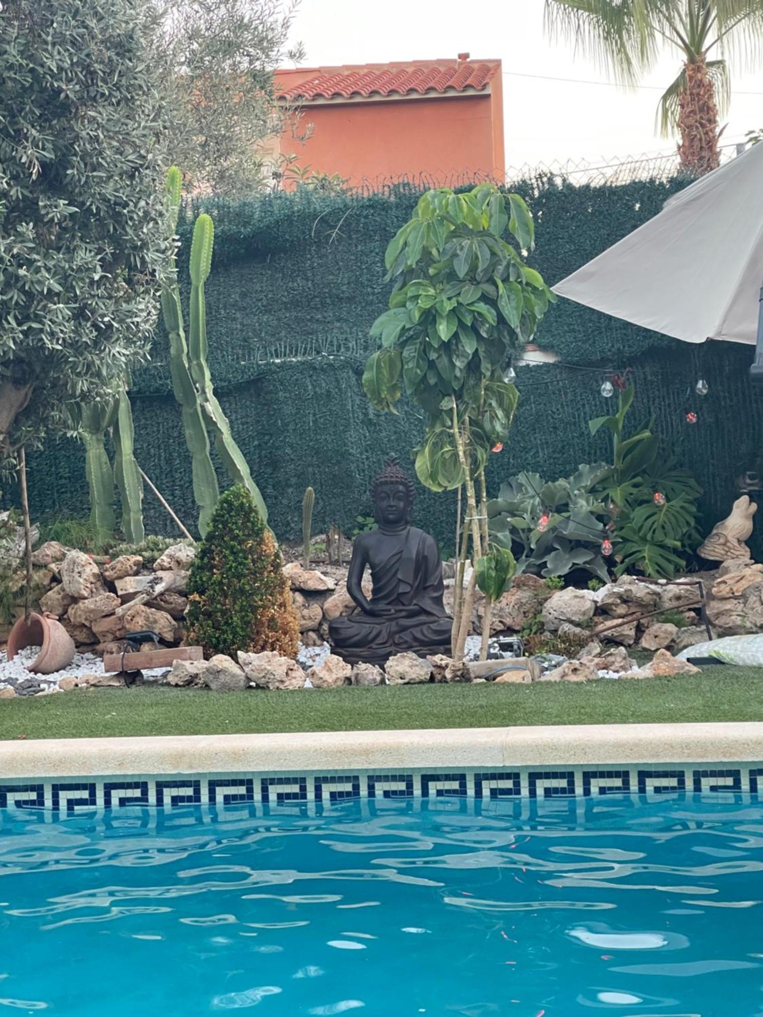 1 Habitacion Con Bano Privado Frente A La Piscina, Maximo Para 4 Personas, No Es La Casa Completa,1Cama Y 1 Sofa-Cama San Vicente Raspeig Zewnętrze zdjęcie